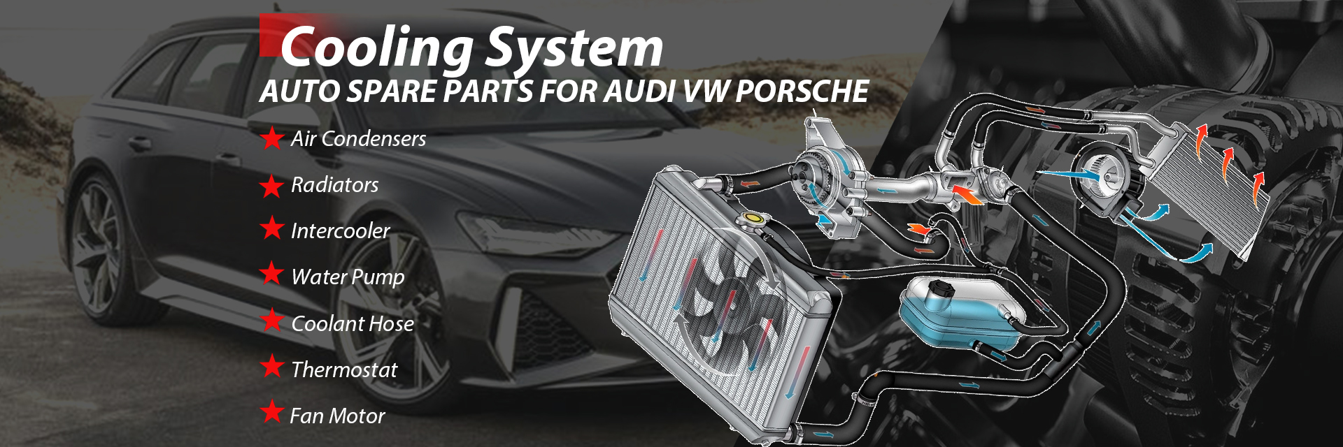 qualità Parti di raffreddamento automatiche fabbrica